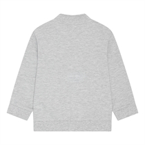 BIRKHOLM Sweat Cardigan Meleret Grå